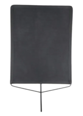 Флаг черный 60×45 см