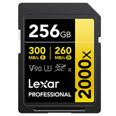 Карта памяти Lexar SDXC 256GB V90