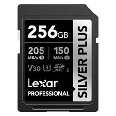 Карта памяти Lexar Professional SILVER PLUS SDXC UHS-I U3 256Gb 