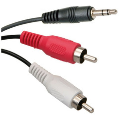 Кабель MiniJack 3,5mm - RCA x 2